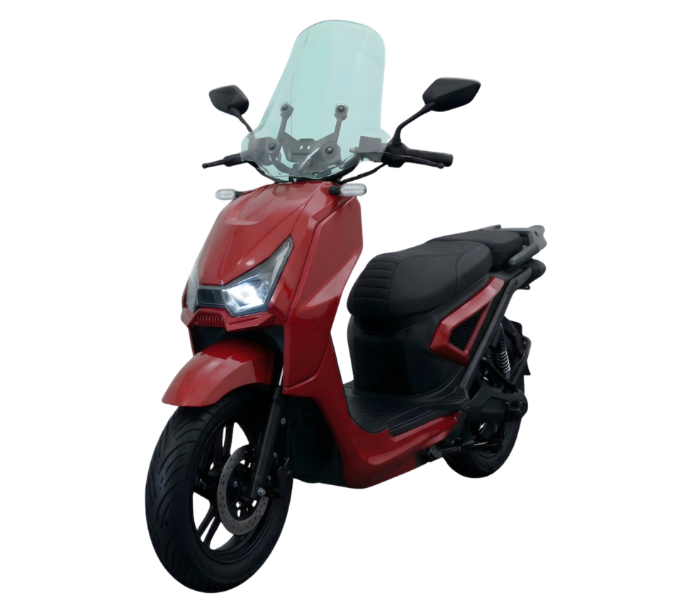 KEVA Jaguar electric scooter Fiery Red colour India 2026