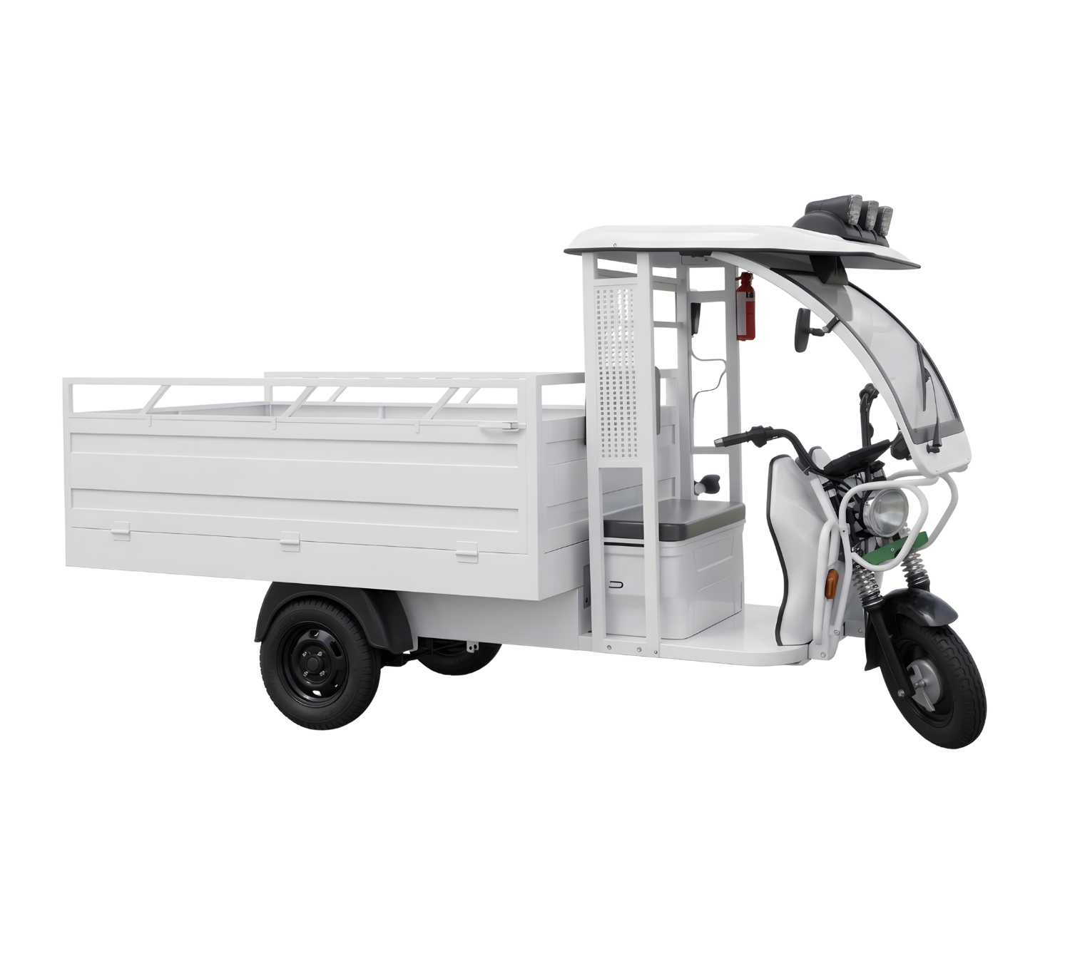 KEVA Shera electric cargo loader 3-wheeler 500Kg capacity flatbed India